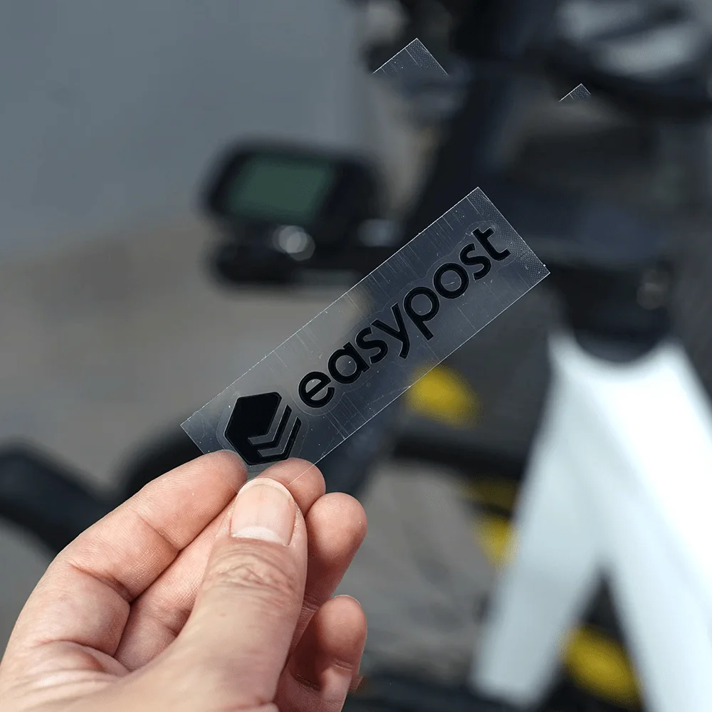 1Pc EF Tuning Style Waterproof Vinyl Sticker, Decal for Motorcycle, Car, Road Bike Frame, Handlebar and Seat Post