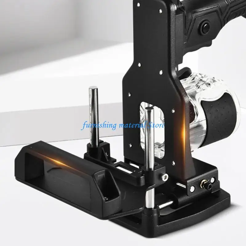 

Y5GD 2-in-1 Grooving Machine Rack Portable Mini Woodworking Mold Trimmer Milling