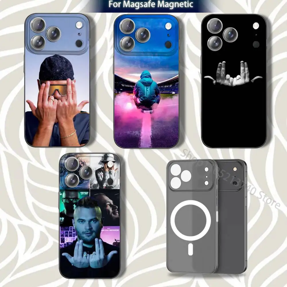 

A-Album G-Gratuit J-Jul-es Phone Case For iPhone 15,12,11,14,13,17,16,Plus,Air,Pro,Max,E,Mini for Magsafe Magnetic Frosted Grey