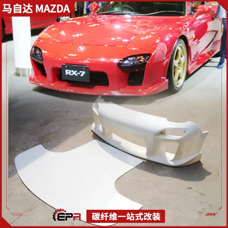 

Для MAZDA Mazda RX7 FD3S модификация переднего бампера Mazdaspeed, объемная большая передняя губа