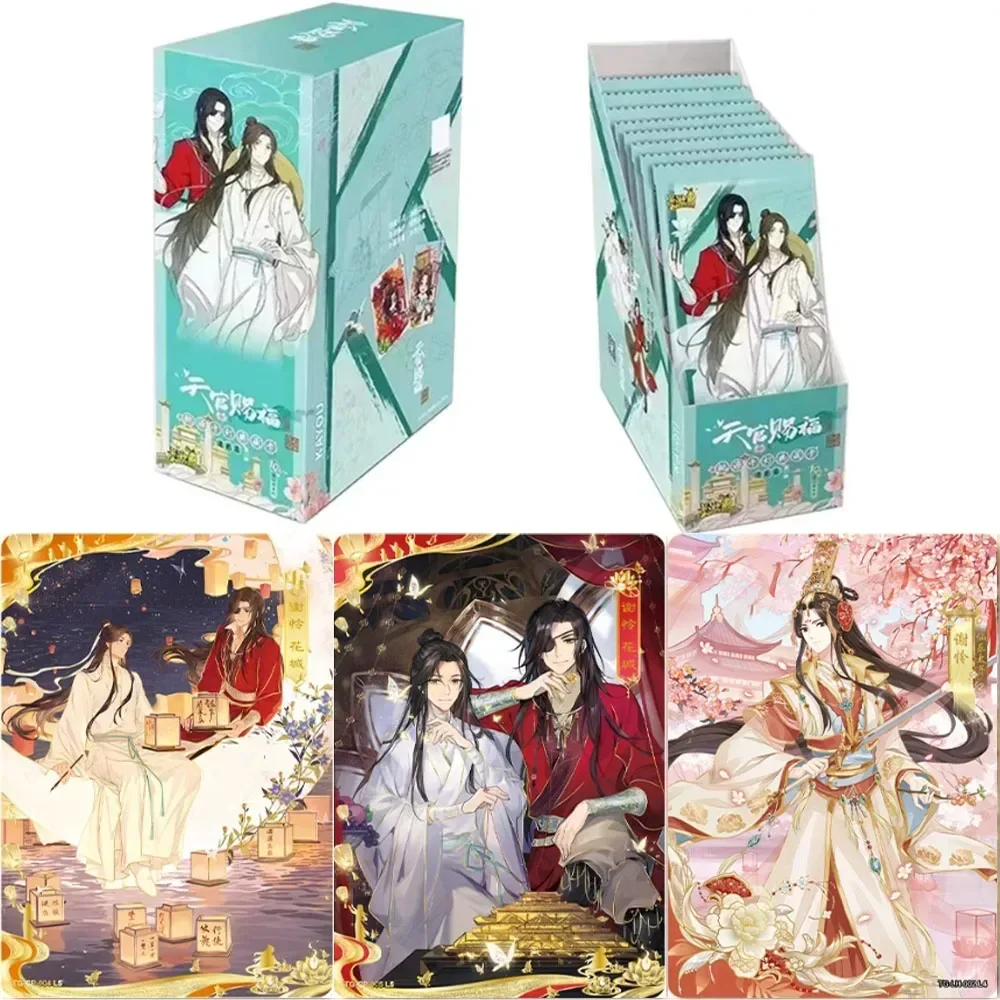 KAYOU Heavenly Officials Blessing Card Fenghua Chapter Taoyuan Thousand Lanterns Card Tianguancifu Collection Card Toy Gift