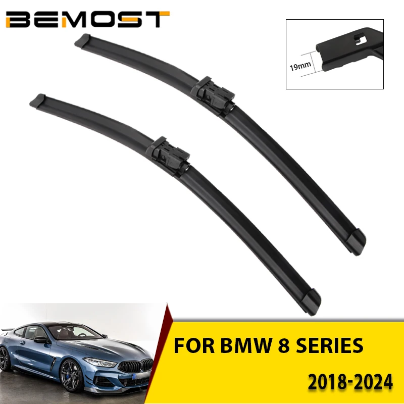 

Car Wiper Blades For BMW 8 Series 2018-2024 Windshield Windscreen Front Window Blades 26"+17" Car Accessories