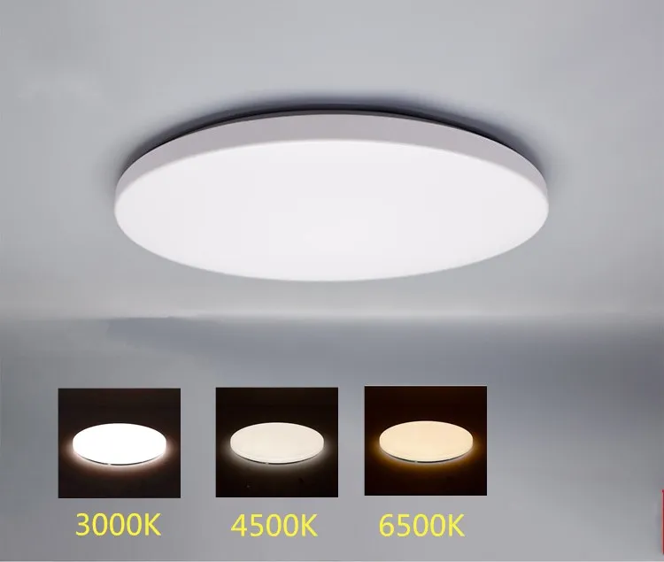 

Dimable Round LED Ceiling Lamp 18W 2.4G RF Remote Modern LED Ceiling Light Surface Mount Round Living Room Home Use Fixture