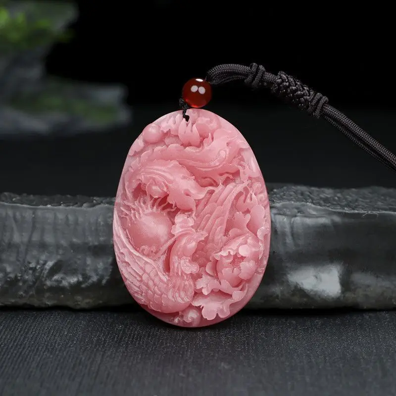 Pink Phoenix Sacrifice Peony Atmospheric Pendant