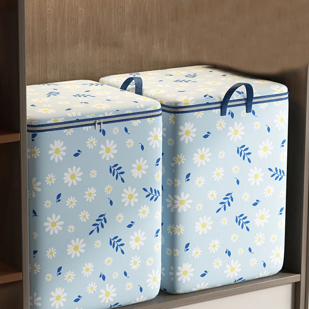 

Moving Bag Closet Storage Bins Clothes Wardrobe Household Quilt Bags Organizer Non-woven Fabric