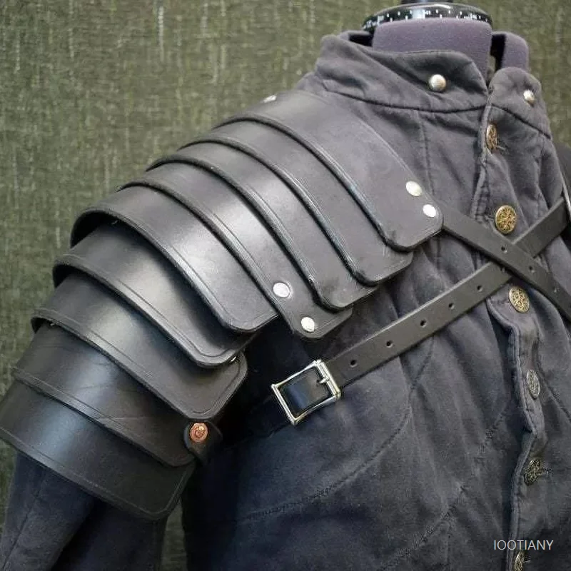 

Средневековый викинг, пират, доспехи на плечо, гладиатор, самурайский рыцарь, наплечники, готический стимпанк, искусственная доспехи, костюм для косплея, реквизит 2026