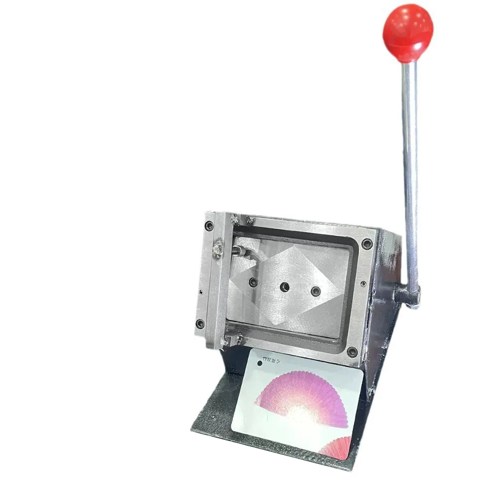 100 * 150Mm Round Corner PVC Card Cutting Machine Manual Desktop Paper Card Die Cutting Machine