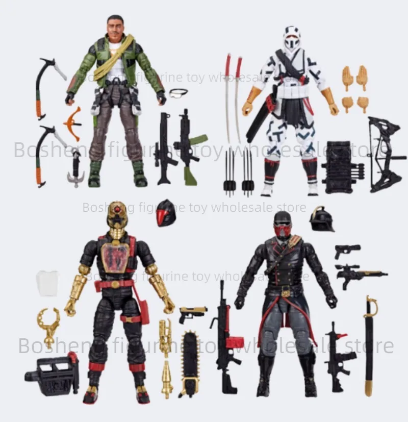 

In Stock Hasbro Special Forces Gijoe 6-inch Alpine Steel Guard Bat White Ghost Moving Soldier Collection Gift