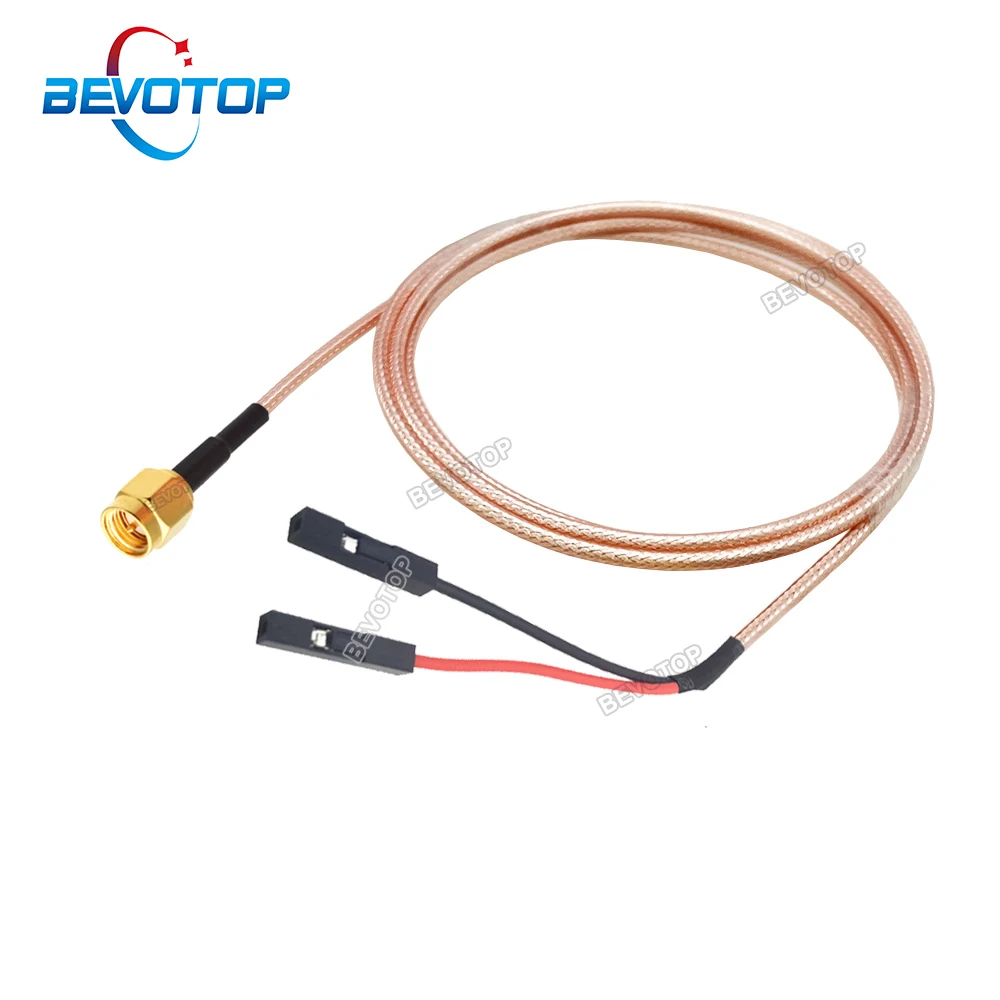 1PCS RG316 SMA to DuPont Line SMA Male to DuPont 2.54mm Female Jack Test Extension Jumper 10CM-20M BEVOTOP Custom-made Pigtail