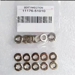 10pcs Diesel Injector Washer 7x16x2 Nozzle Sealing Copper Shim for Toyota 11176-30011 51010