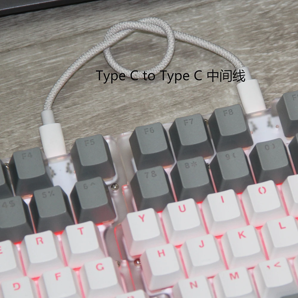 人間工学に基づいたメカニカルキーボード,プログラム可能なマクロLEDライト,新しい78キー