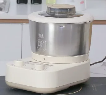 Electric Mini Food Processor Household Kitchen Appliances Dough Mixer and Cake Stand Power Source for Mixing Resting Dough