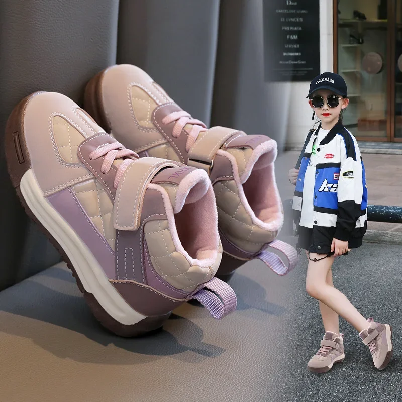 Spring Kids Shoes Fashion Classic Non-slip Children Sneakers 2024 Autumn New Walking Shoes for Girls Casual Outdoor