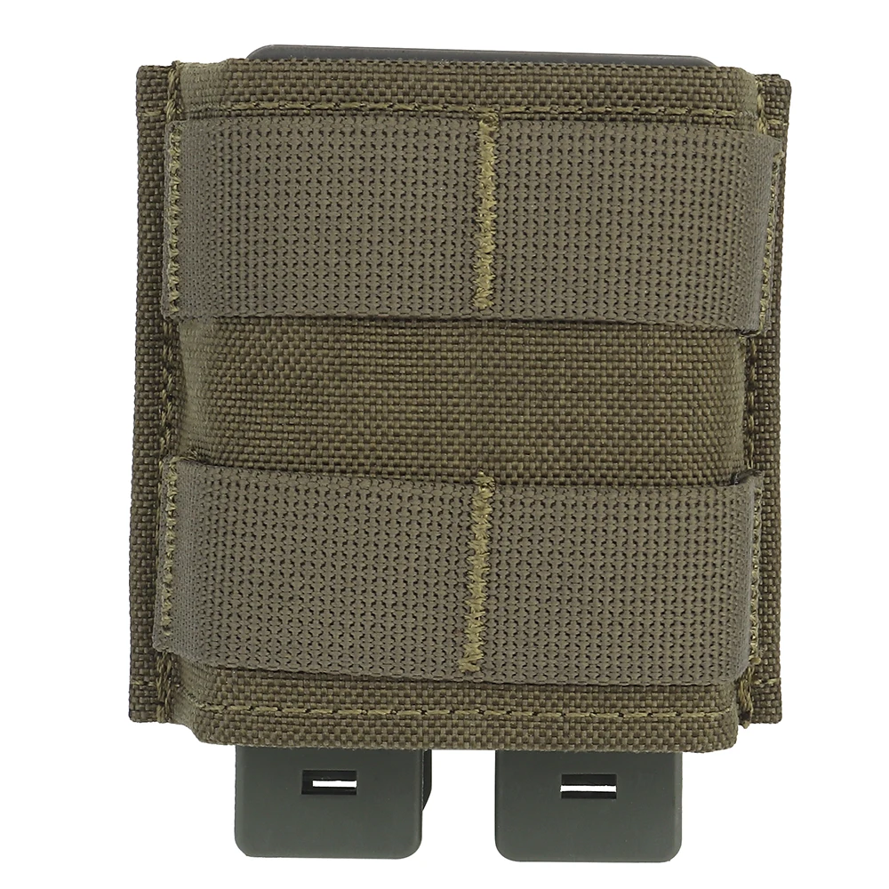 Molle 7.62 Magazine Pouch FAST Airsoft Single Mag Pouches With Kydex Wedge Insert Hunting Vest Tactical Belt Gears (Short-type)