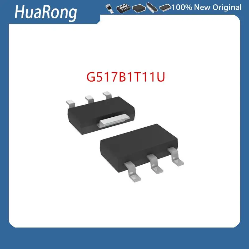 

10Pcs/Lot G517B1T11U G517B G51781T11U G517BIT11U AS2910HM5 AS2910HM5/TR-LF 8040 SOT23-5