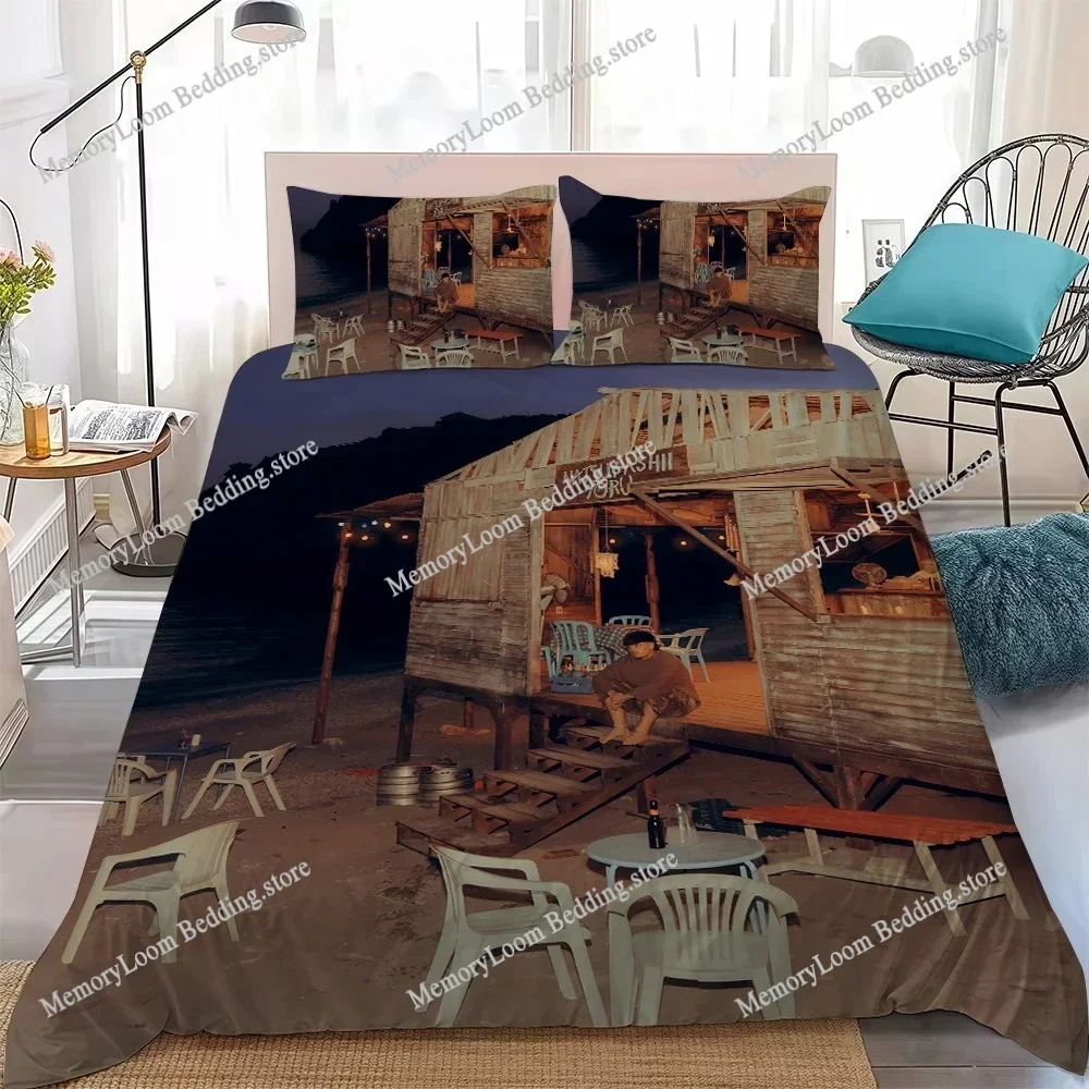 

Hot Singer S-Saiko Sakura Duvet Cover Set Home Style Bedding Soft Laundry Cotton Bed Student Dormitory Gift Home Textileextile74