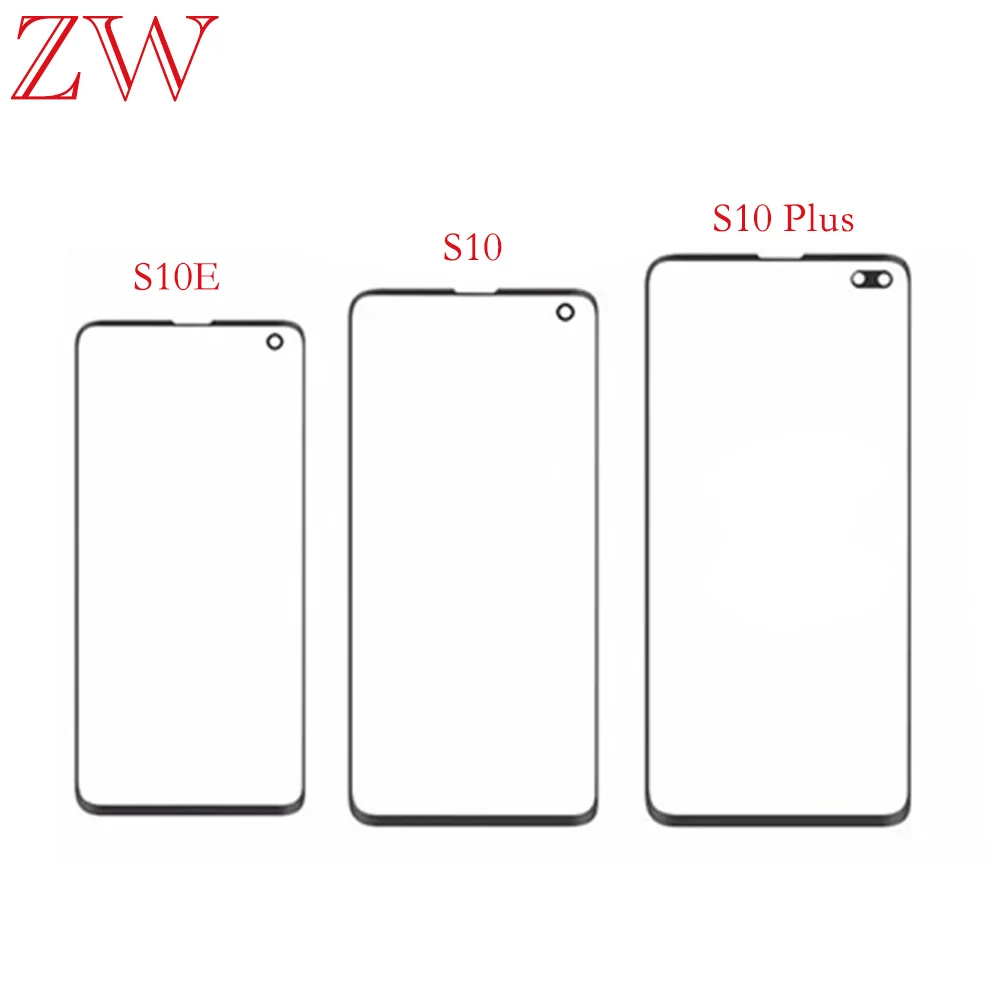 Replacement For Samsung Galaxy S10 5G S10E Plus Touch Screen Front LCD Glass Panel Outer Glass Lens S10 Lite Touch Panel