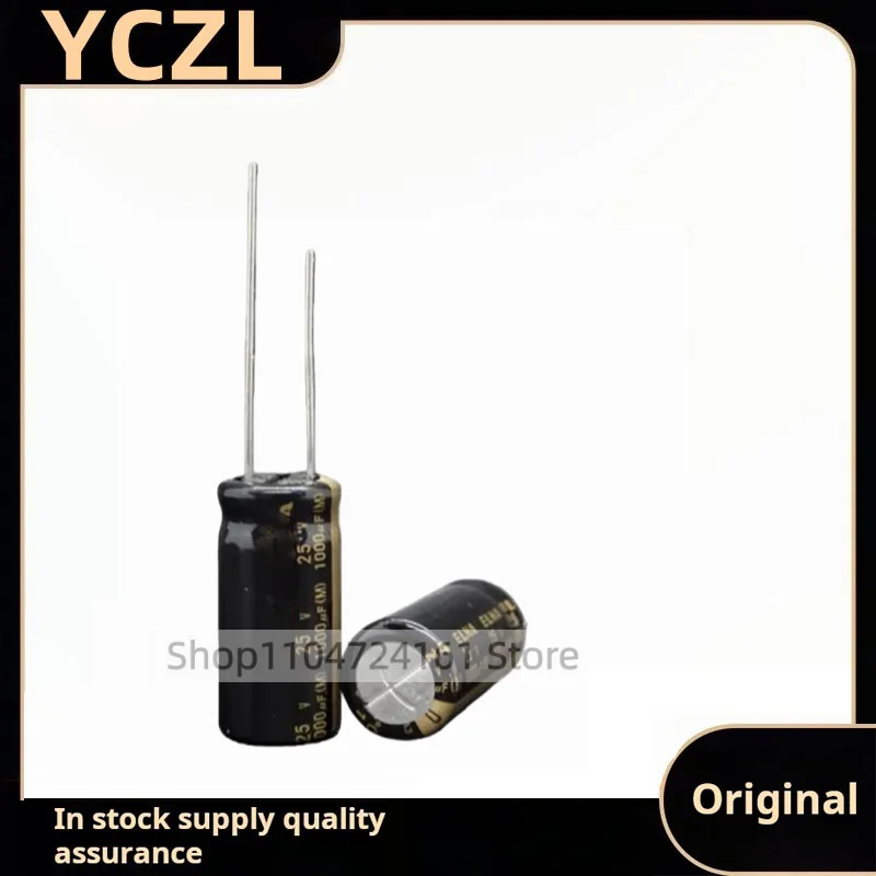 10PCS new genuine RA3 25v1000uF imported audio electrolytic capacitor 10*20mm