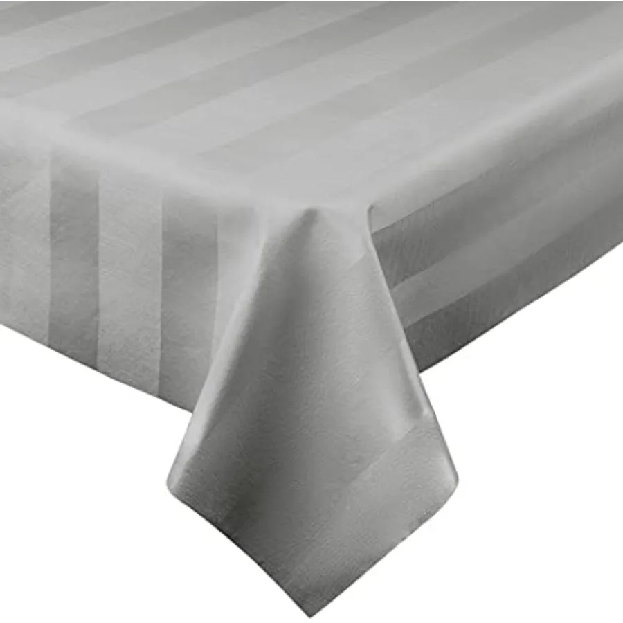 

Luxury Table Protector Pad 2 in 1 Table pad + Great Looking Tablecloth - Heat Resistant Spill Stain Proof - Flannel Backing 54x