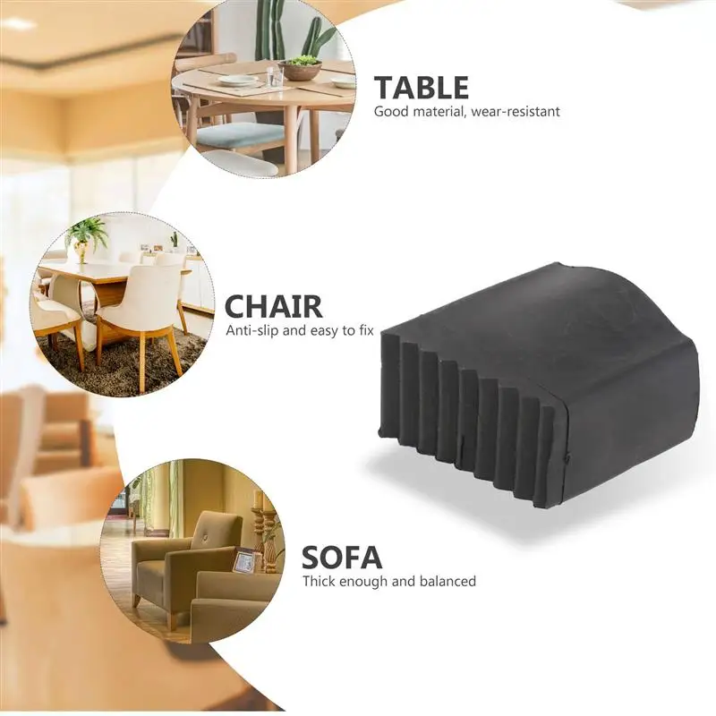 Ladder Feet Rubber Pads Leg Foot Mat Capschair Furniture Cover Covers Non Replacement Step Cushion Table Protectors Floor