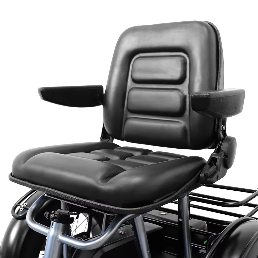 

Велосипедное седло премиум-класса с подлокотником и спинкой, прямая продажа с фабрики, готовая к отправке