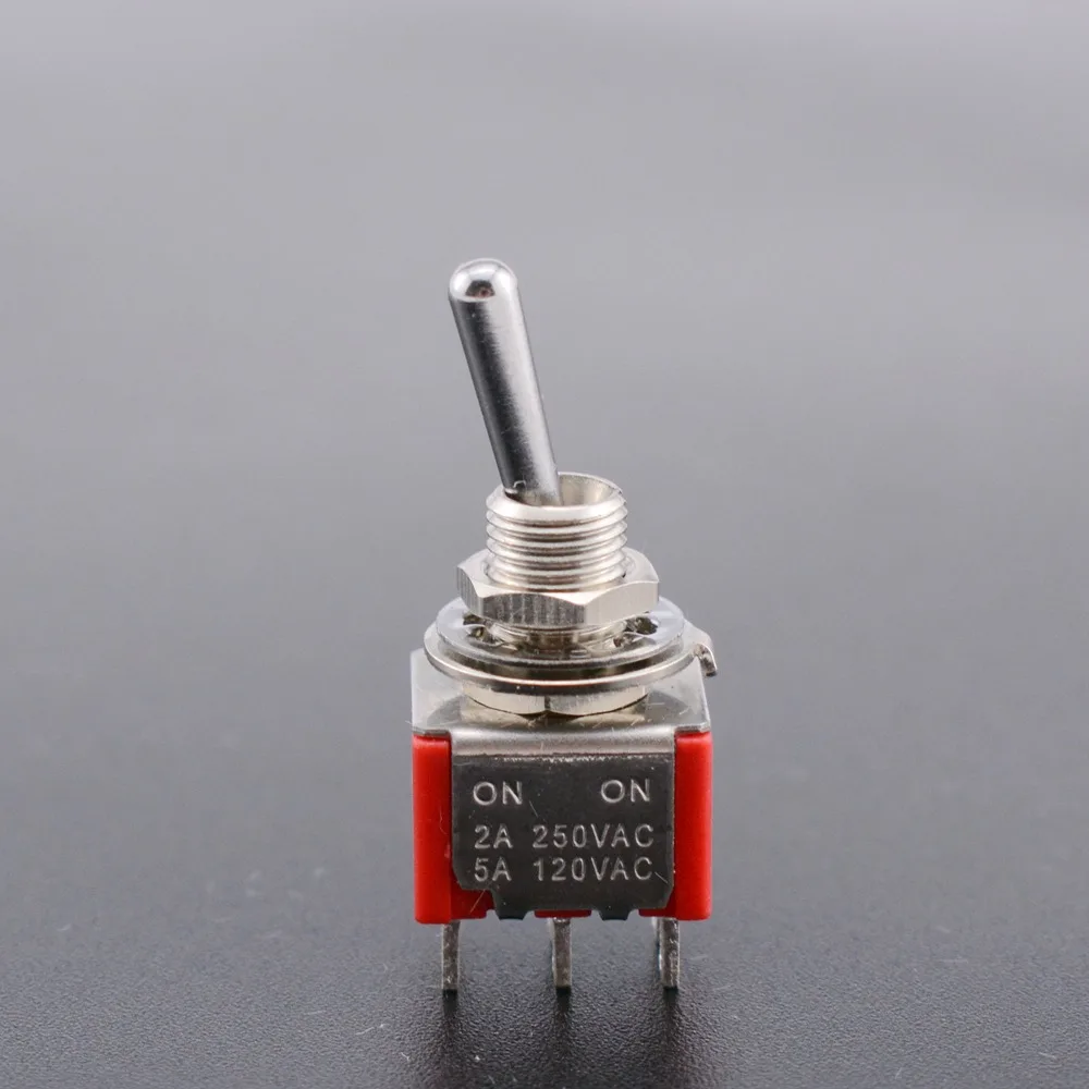 1 Piece ON-ON / ON-OFF-ON /ON-ON-ON DPDT Mini Toggle Switch for Electric Guitar or Bass CN(Origin)