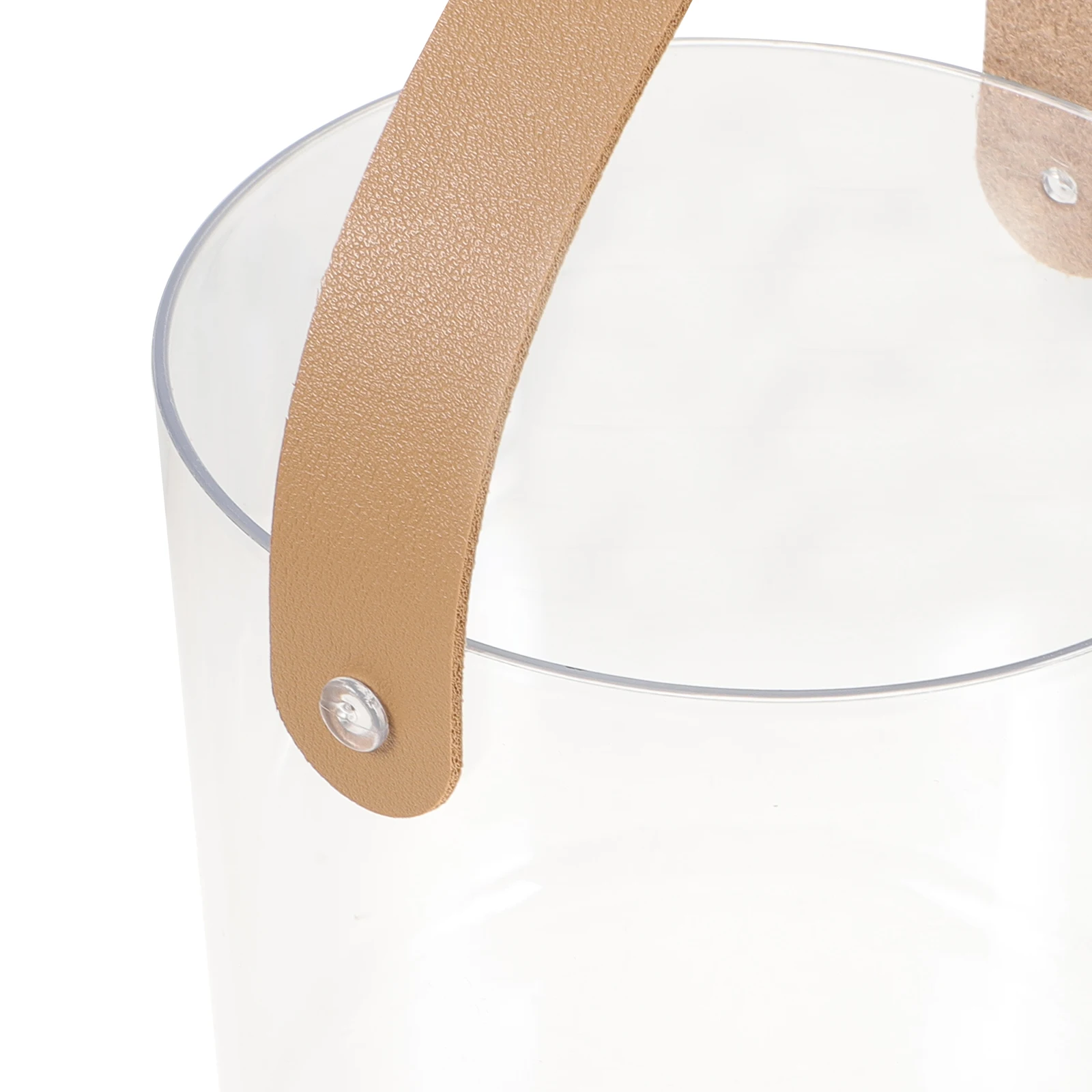 

Outdoor Wine Bucket Mini Ice Storage Barrel Plastic with Handle Ideal for Beer Wine Bottle Cooler Party Bar Ice Storage Barrel