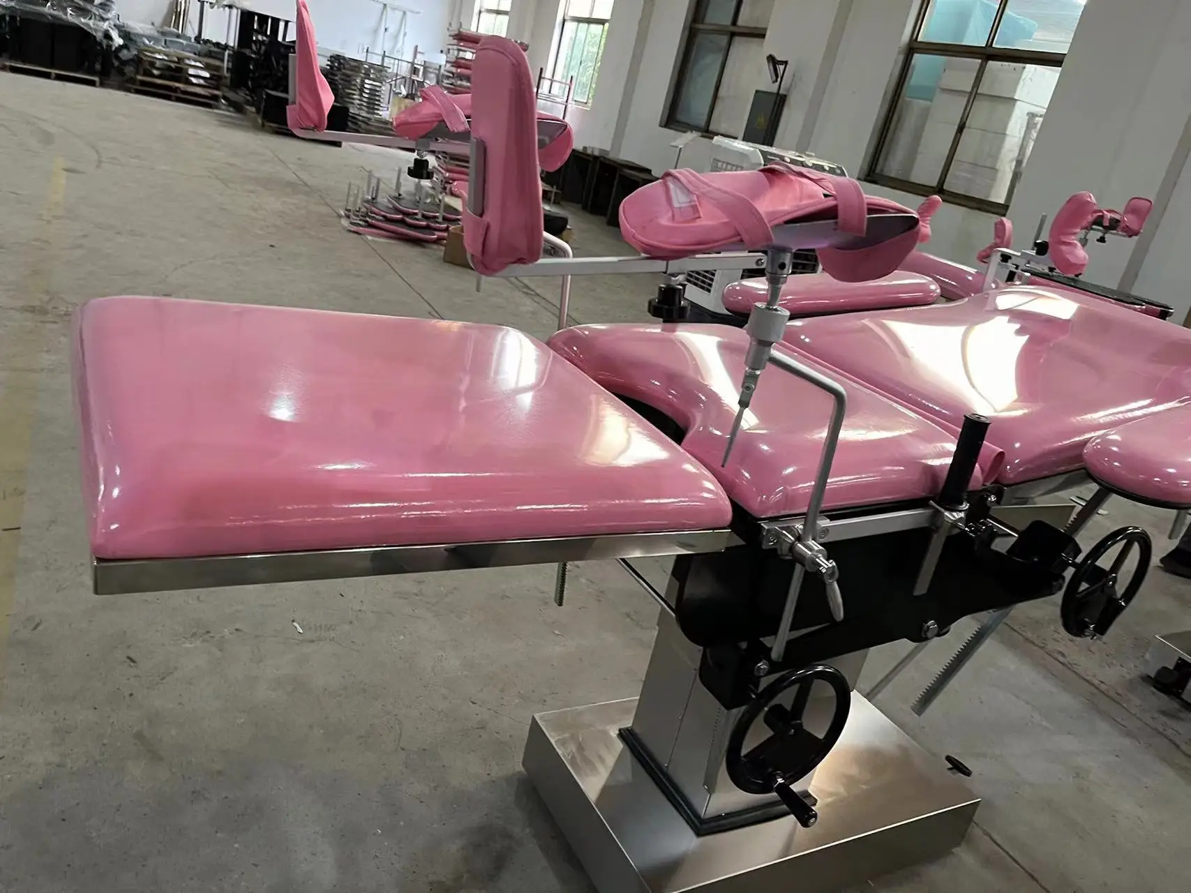 Hospital Gynecology Hydraulic Operation Examination Delivery Bed Medical Operating Maternity Obstetric Gynecological Table