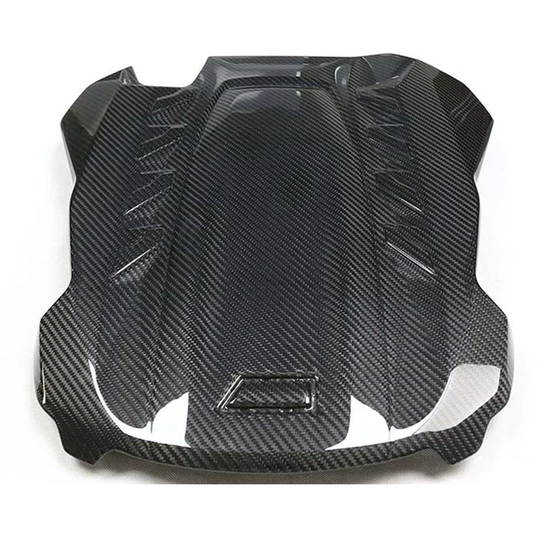 For BMW  X5M F95 X6M F96 Dry Carbon fiber engine hood Replacement installation engine hood cover plate Car Accessories Body Kit