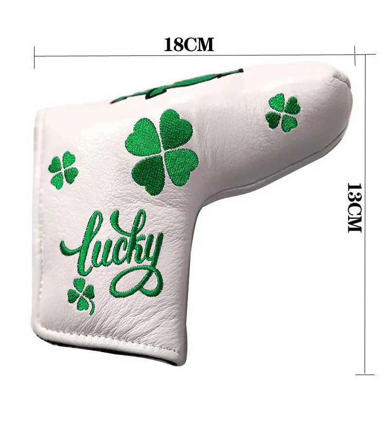 Golf Club Covers Lucky Clover Golf Driver Covers Fairway Wood Head Cover Hybrid Headcover for Scotty Taylormade Titleist Odyssey