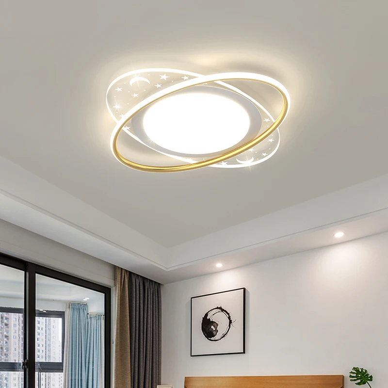 

Recessed LED Living Room Ceiling Lights Nordic Restaurant Lighting Simple Modern Light Luxury Creative Bedroom Room Ceiling Lamp