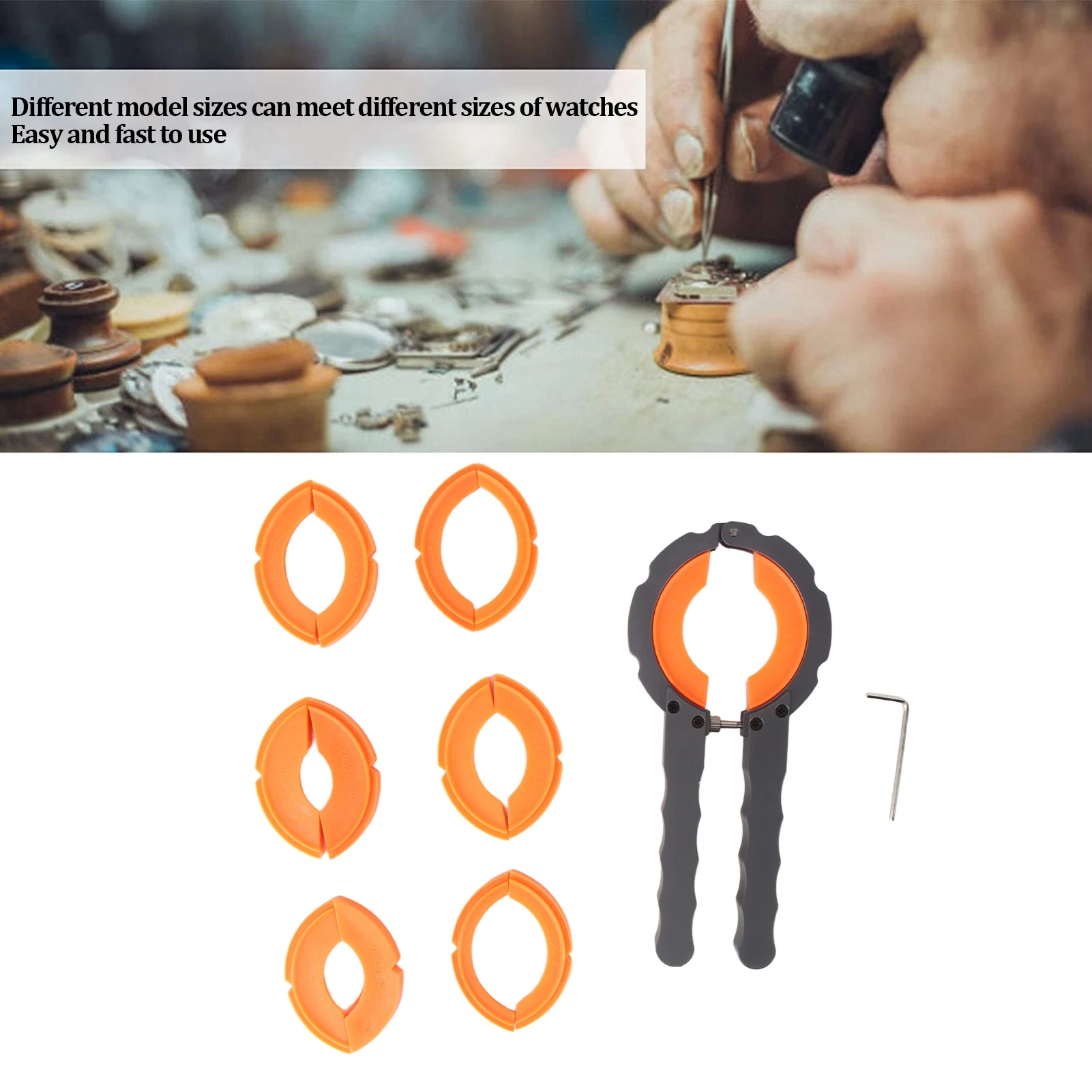 

Professional Watch Bezel Remover Alloy Watch Bezel Ring Opener Tool for Watchmakers Bezel Opener Set