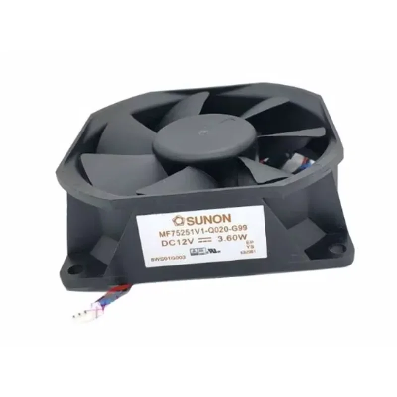 

Вентилятор охлаждения SUNON MF75251V1-Q020-G99 DC 12V 3.60W 75x75x25мм, 3-проводной