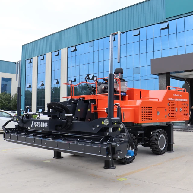 Customized Large Telescopic Concrete Boom Laser Screed Machine Motor Gearbox Bearing Engine-High Efficiency Labor Saving