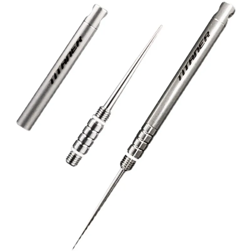Mini Portable Titaner Titanium Toothpick Fruit Picks
