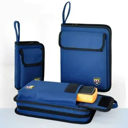 Oxford Electrician Tool Bag Electricians Portable Hard Plate Tool Kit Waterproof 3 Sizes Household Hardware Storage Pouch Case