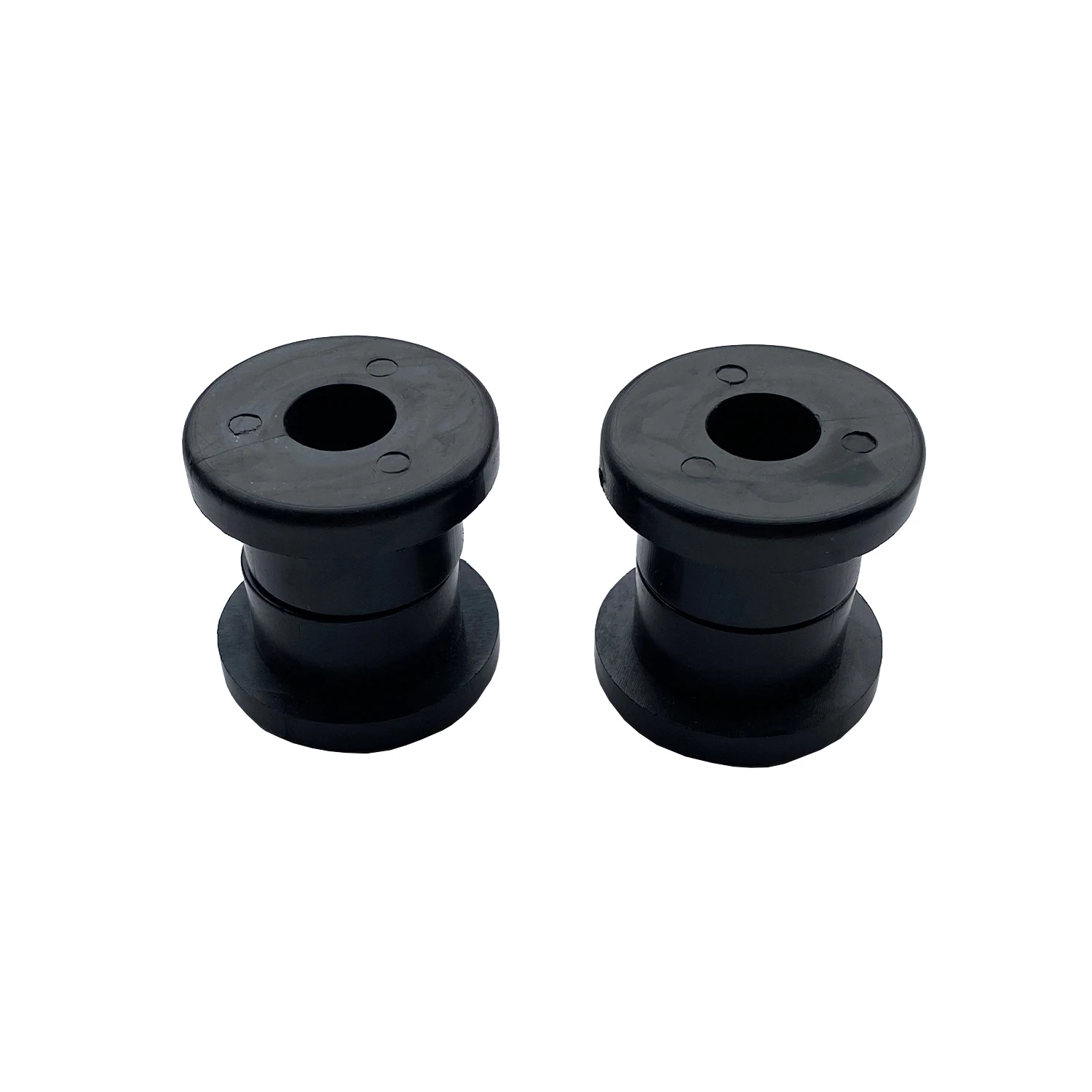 Black Rubber Handlebar Riser Bushings Fit For Harley Softail Dyna Sportster 1984-2017