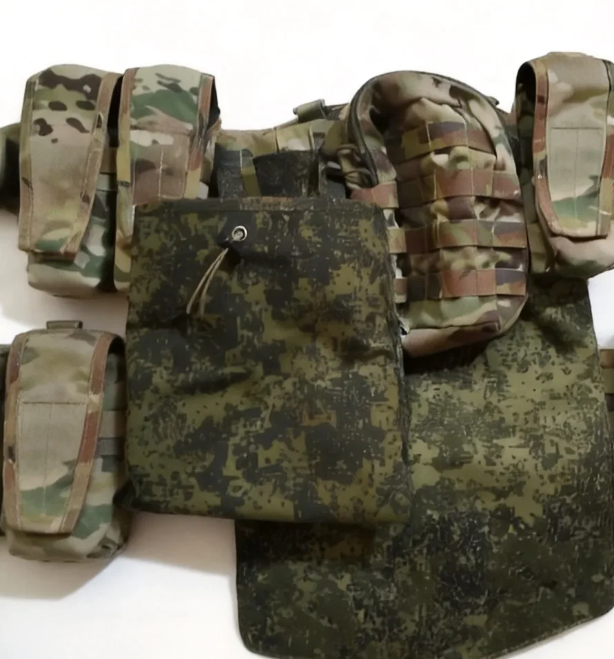 Tactical Folding Recycling Bag MOLLE Accessory Bag Magazine Plus Bottle Organiser