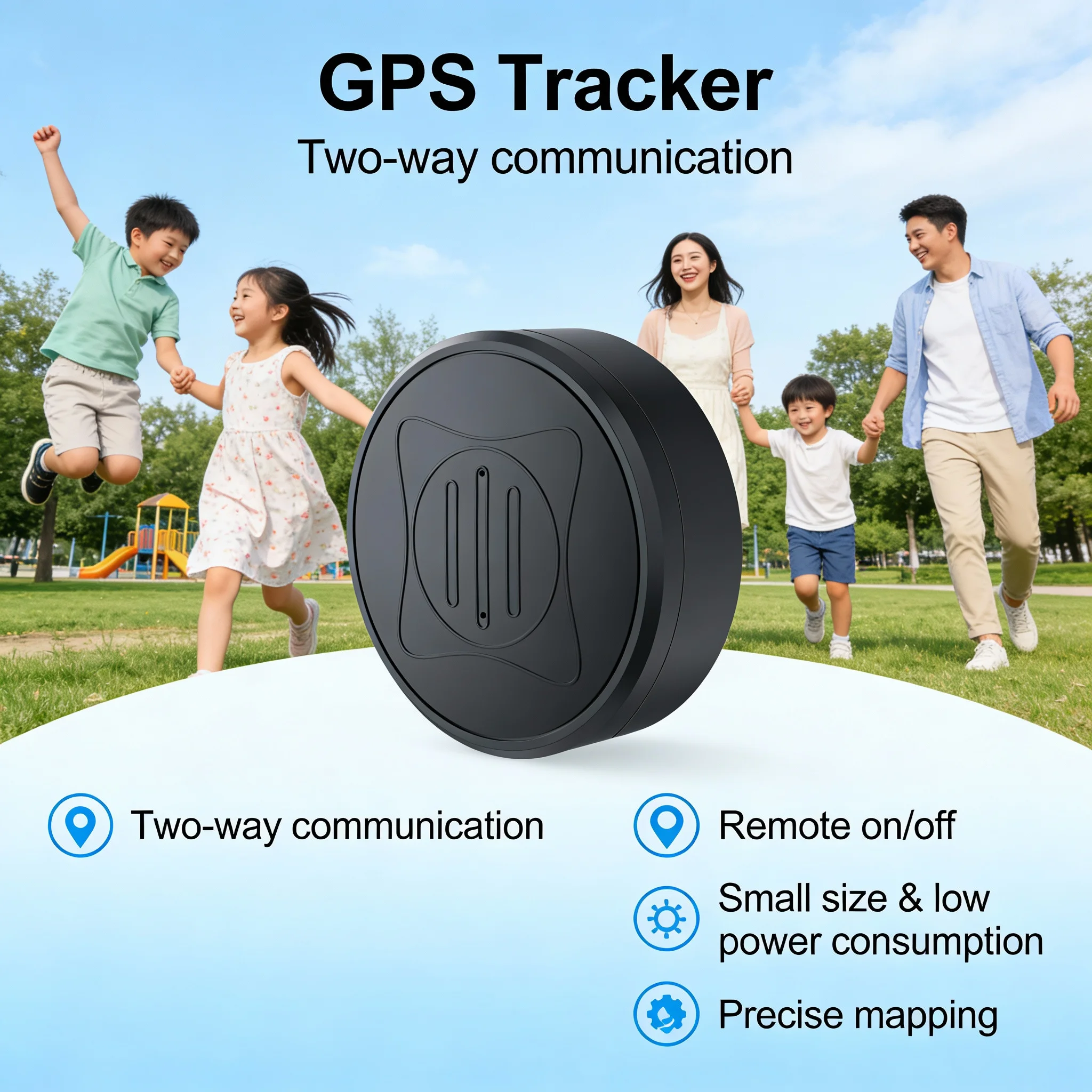2G GPS tracker GF10 locator for elderly children, pet anti loss tracking device, real time tracking unlimited range
