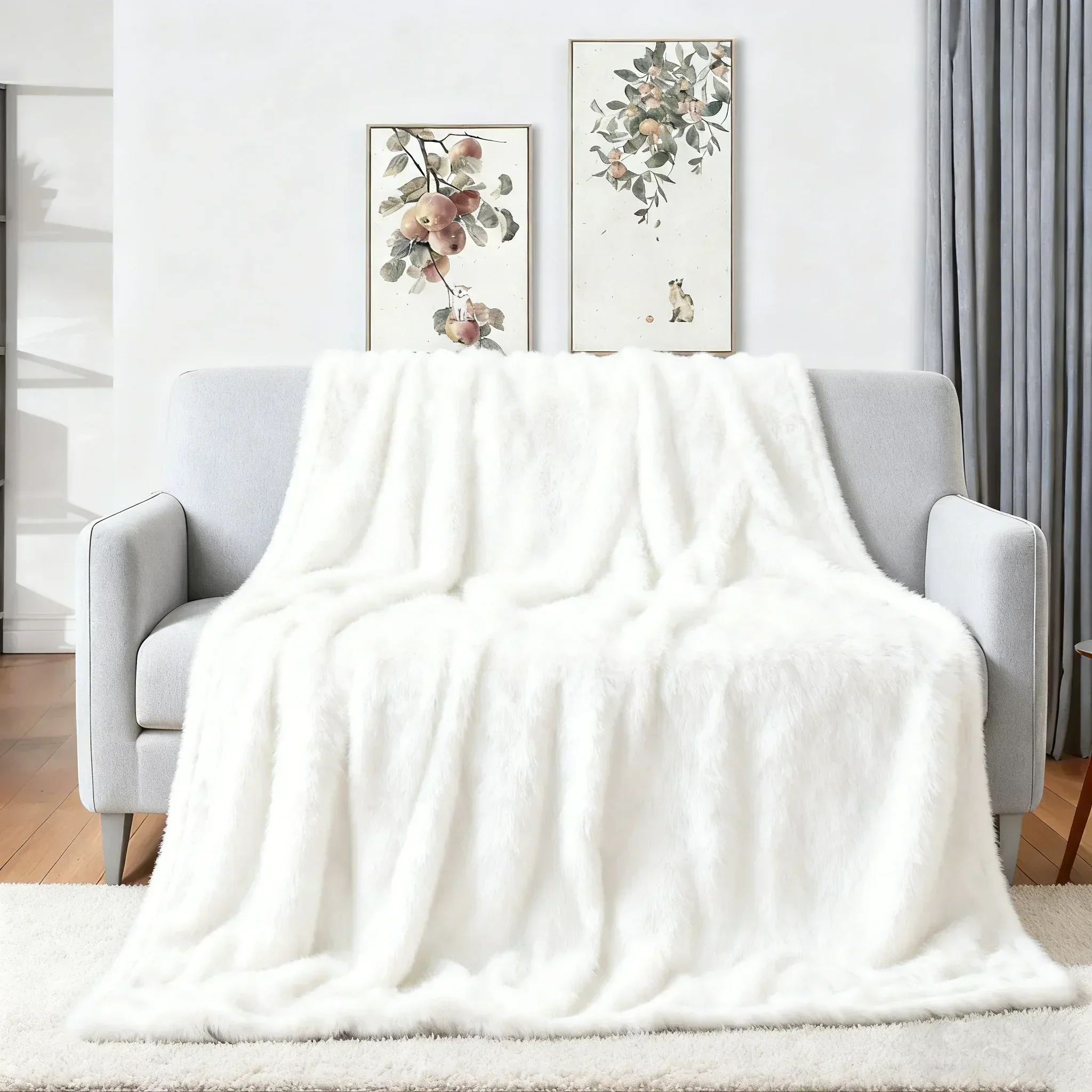 King Queen Couple Flannel Blanket Romantic Crown Heart Rose Print Throw Blanket Home Camping Ideal Valentine's Day Gift Lovers