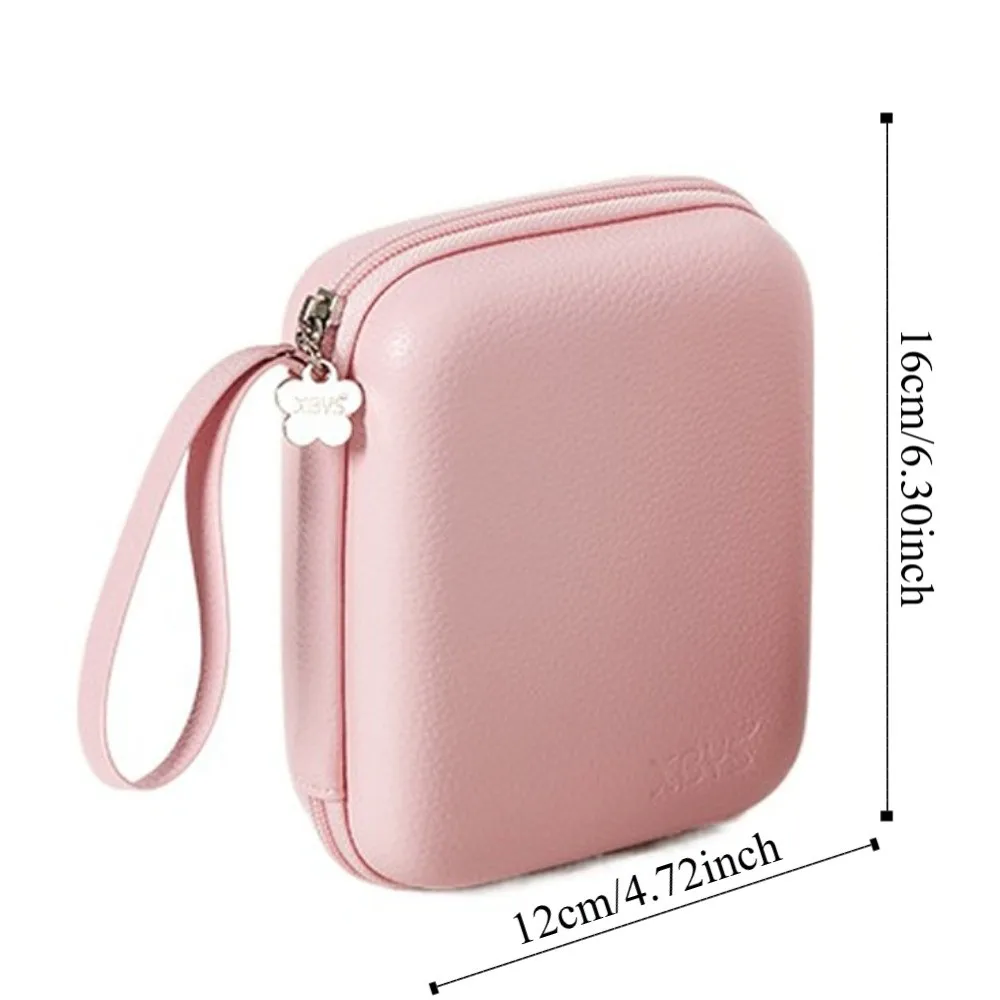 충격 방지 EVA 가죽 헤드폰 가방 휴대용 방진 EVA 디지털 보관 가방 내마모성 경량