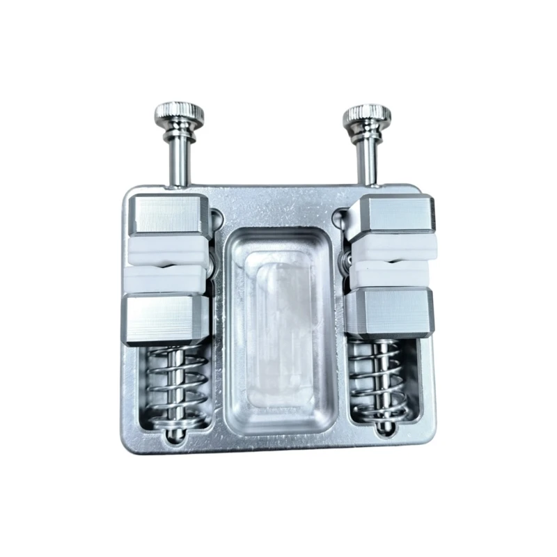 F92C Insulated End Soldering Support Fixture with Adjustable Side Control, Metal Frame and Stable Wire Positioning for