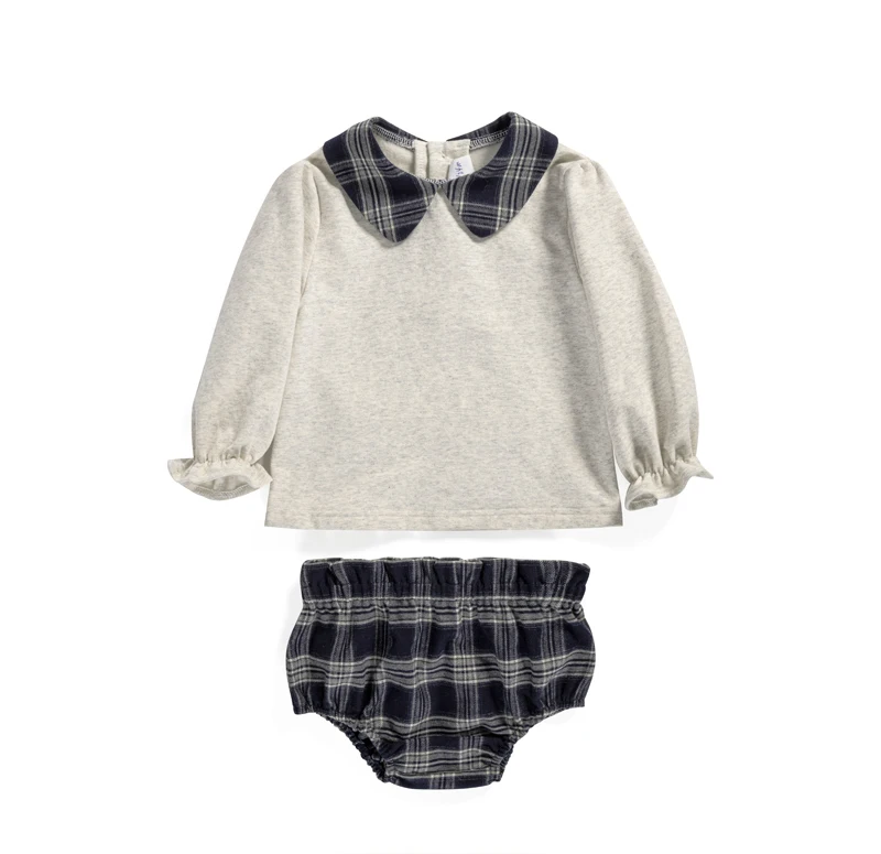 AS 2024  sweatshirt for kids  family matching set girls plaid dress boy shirt and baby romper autumn and winter clothes