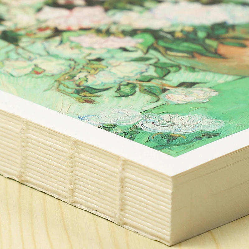 120 Sheets Thicken Beige Paper Sketch Book Student Art Painting Drawing Watercolor Book Graffiti Sketchbook School Stationery