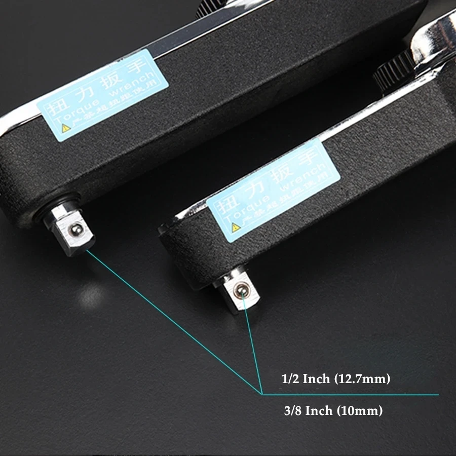 1/2-Inch 3/8-Inch Drive Memory Naald Dual Schaal Momentsleutel Meter Bereik 0 Te 100Nm Voor Automotive reparatie Nucleaire Industriële