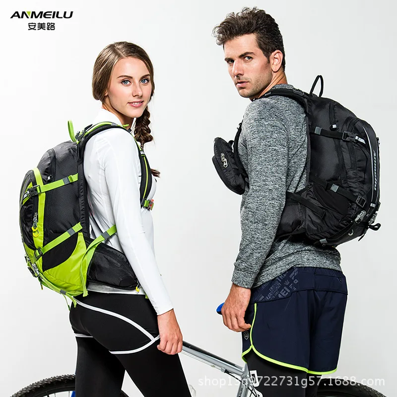 

20L Cycling Backpack Bicycle Shoulders Bag Large Capacity Hiking Climbing Camping MTB Bike Bag with Rain Cover