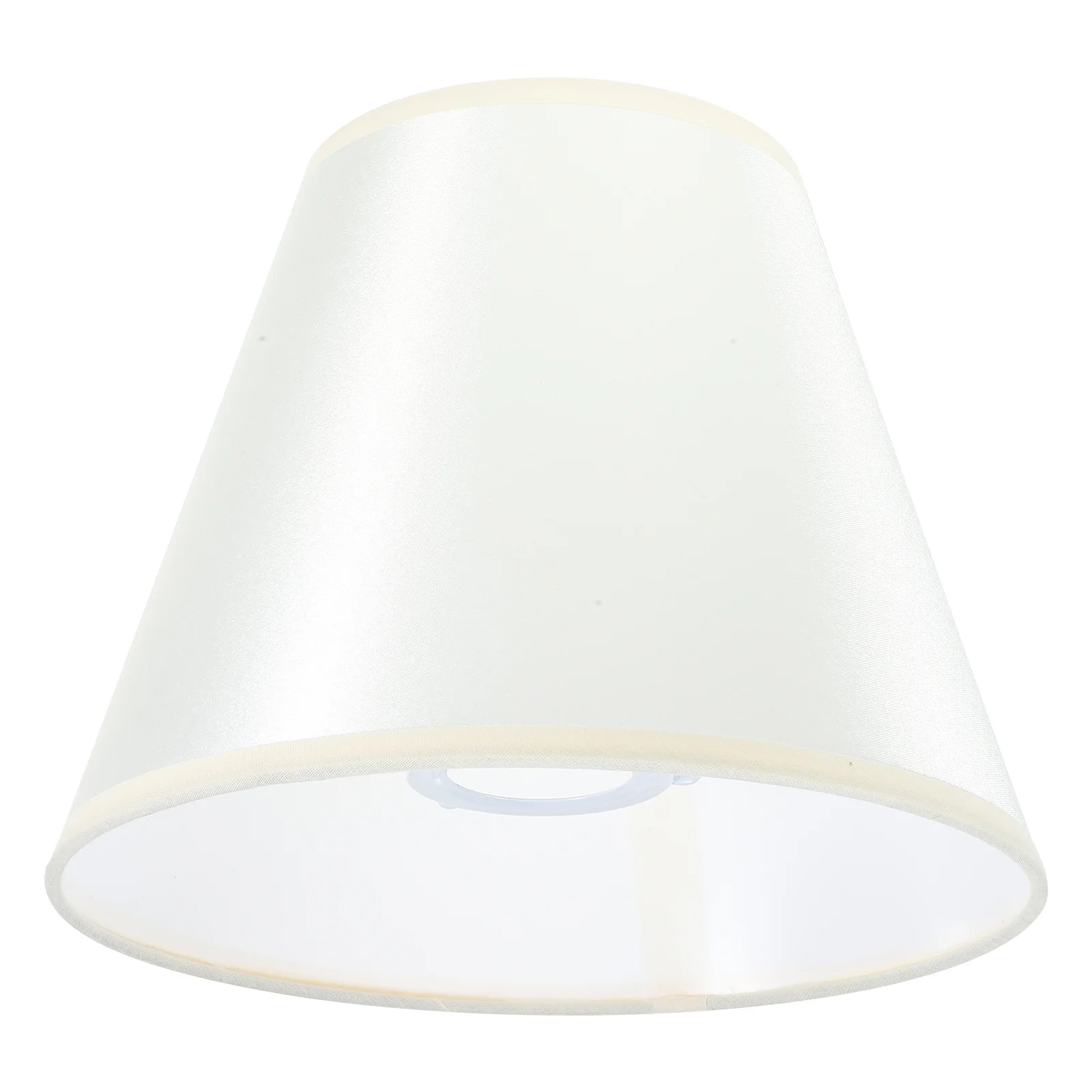 Цельный тканевый чехол для лампы с металлическим каркасом, мягкая передача света для настольного настенного светильника, внутреннее освещение, винтажный