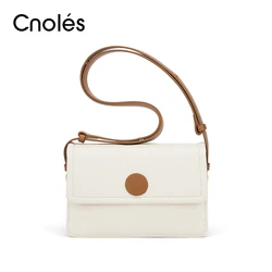 Cnoles Fashion Women Small Square Bag Shoulder Bag Versatile Female Handbags New Luxury Ladies Crossbody Messenger Bags