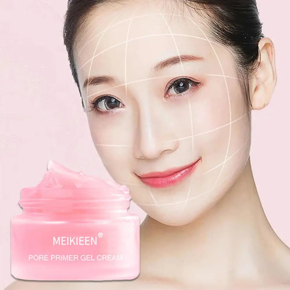 Smoothing Skin Pore Primer Concealer Invisible Pore Base Makeup Cream Tool Face Brightening Moisturizers Lines Fine Conceal E5H1