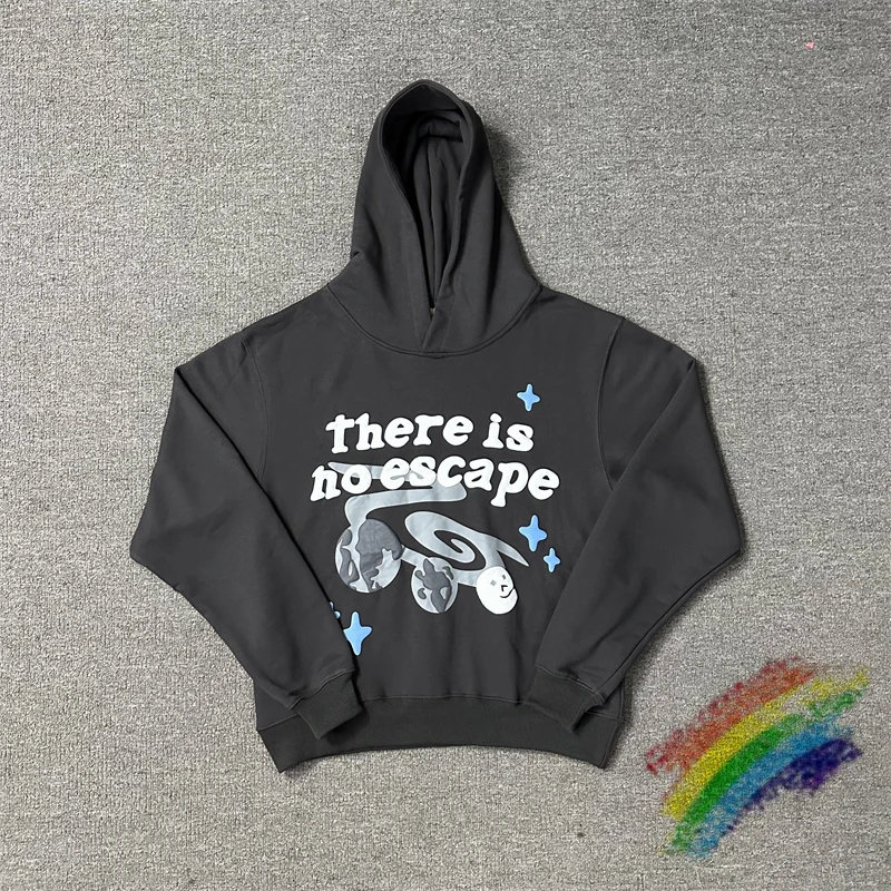 

Broken Planet There Is No Escape Hoodie Men Women Top Quality Hooded Casual Sweatshirt Pullover